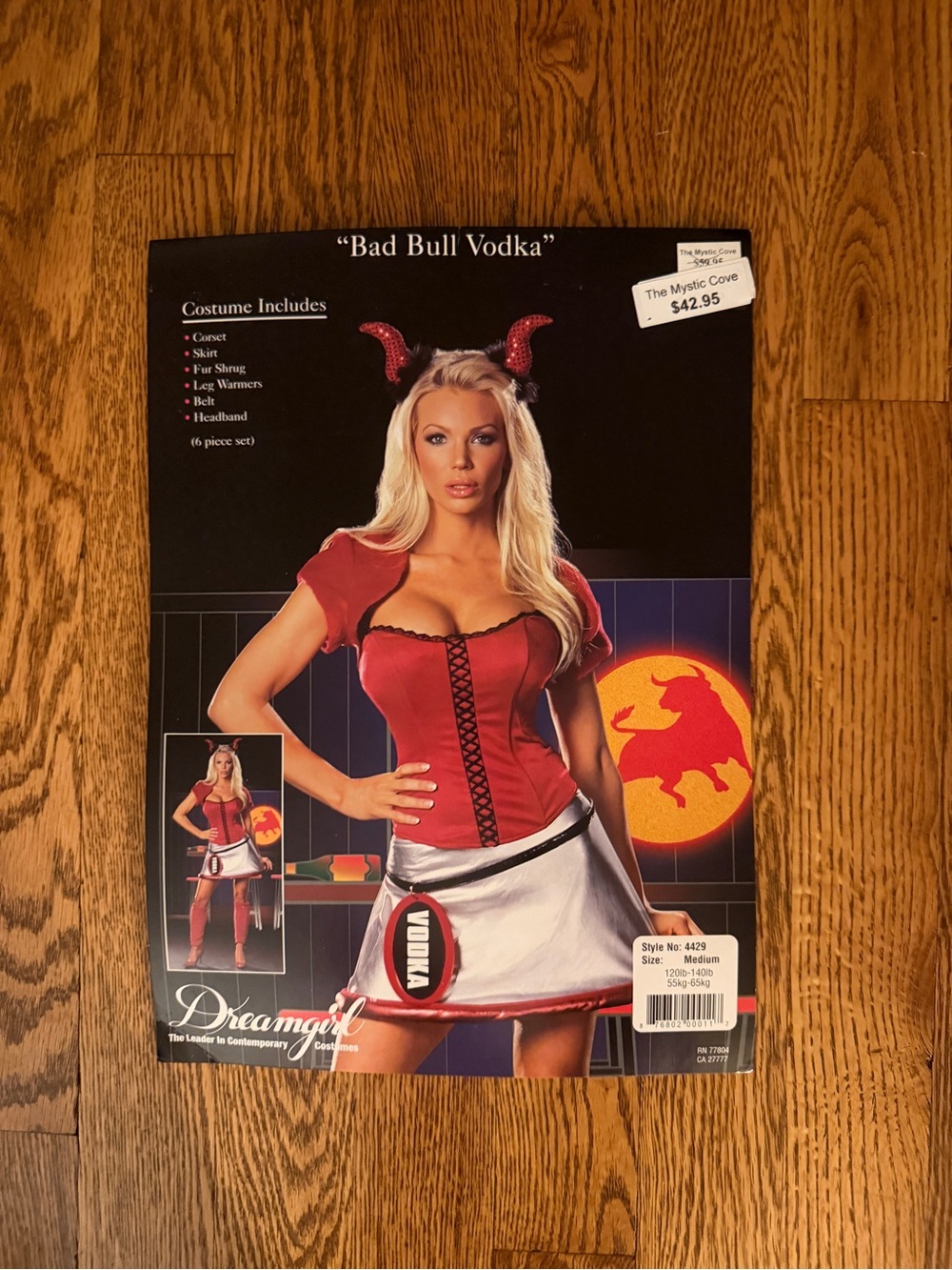 Vintage 2000s Y2K Dreamgirl Vodka Redbull Halloween Costume
